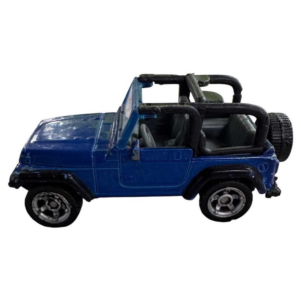 SIKU Diecast Model 1342 - Jeep Wrangler blue euc